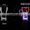 2016 liquid activate led glowing cup for bar and party / led reflector champagne cup