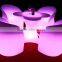 illuminated led bar counter/led bar furniture/led cocktail table