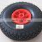 china qingdao wheelbarrow plastic rim pneumatic rubber wheel tyre