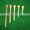 Promotion Colorful Golf Wooden Tee Stock