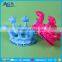 Bright color Queen Princess style Inflatable Crown for party