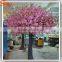 Songtao supplier hot sale mini plastic cherry blossoms trees decoration tree