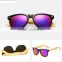 UCHOME Classical Fashion Sunglasses Men/women Vintage Bamboo Sunglass Wooden Sun Glasses