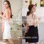 OL Women's Slim Fitted Knee Length Pencil Skirt High Waist Straight Multi-color