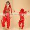 Yifusha girls halter top and pants chiffon belly dance dress ET6023
