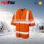 with pocket high visibility reflective el safety vest
