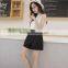 hot sale womens sports shorts gym shorts with pants rope
