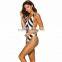 Low Scoop Back Surf Customize One Piece Fixed Straps Cheeky Coverage Womens Swimwear 85% Polyamide 15% Elastane Swimsuit