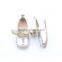 2017 New Style Sequin Leather Baby Infant Shoes With Bow