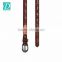 Black Colors Belts for Women Alloy Pin Buckle Genuine Leather Strap Casual Striped belt