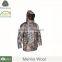 Custom-made merino wool tshirt, custom-made hunting camo clothing