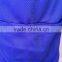 customized polyester blue mesh vest PVC pockets zipper safety vest