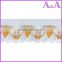 Garment use lace elastic webbing nylon knitted tapes soft bra shoulder