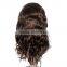 10 -24 inch 4# Body Wave Virgin Brazilian Hair Half Lace Front Wig