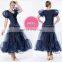 new fashion evening dress dark blue M-125