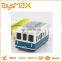 Driving ABS plastic alarm clock bus table clock