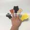 Felt two piece simple promotional animal embroidered finger puppet toy