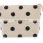 custom canvas makeup bag zipper canvas pouch wholesale canvas cosmetic bag low price 100% cotton fabric washing bag