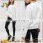 Wholesale Garment From China Raglan Sleeves Crew Neck Sweatshirt With Fitted Trims