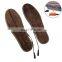 rubber foot pad USB Electric Powered Heated Insoles Keep Feet Warm Pad with USB Cable