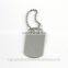 Blank design metal custom dog tags