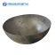2018 best sales 12 inch stainless steel hemisphere for chemical tank
