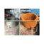 propane fire pit round / outdoor rusty metal fire bowl