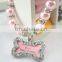 Cute pet pearl necklace cat jewelry love pendant