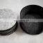 customized size felt  round coaster with holder /size 10cm double color coasters in felt material