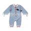 Newborn Infant Baby Boy Girl gray Christmas Long Sleeve Deer Cotton Romper Baby Clothes