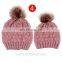 Kids Baby Cotton Pullover Hats Autumn Ball hats Cute Baby Boys Girls Winter Warm Head Accessories Children Headwear Spring