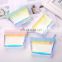Laser Coin purse Female Girl wallet waterproof candy color PU bag coin bas 4colors