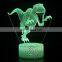 Multicolor Change 3D Visual Led Base 3D Night Light