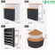 fashion store cashier desk/steel checkstand/supermarket checkout counter