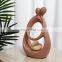 China wholesale custom art craft ceramic couple gift porcelain home decoration pieces