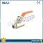 BWVA Over 10 years of professional experience high standard brass ball valve with nipple