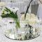 High quality candle mirror chandelier table centerpiece silver bling candle holder