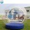 Romantic inflatable Christmas decoration Supermarket display snow globe ball