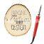 wood pyrography kit Craft Tool for Wood and Leather Burning soldering iron pen with 6 kits