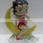 Polyreisn Betty Figurine, Betty with Moon