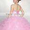 2014 New High Quality Gorgeous sweetheart Ball Gown with Jacket and beaded Quinceanera Dress