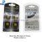 Metal Set Of 4 Pcs Custom Logo Black Anti Theft Locking Tire Valve Cap With Key