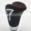 Car Accessories Triangle Gear shift knob real leather white stitch manual shift knob