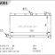 Auto Radiator Factory price excavator aluminum radiator core hot sale