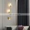 Nordic creative personality light luxury double head wall lamps for decoration