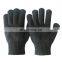 RTS Black Stainless Steel White Police Riot Butcher Cutting Hand Cut Resistant Gloves  Safety Handguard HTP Fiber Knitted