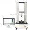PE extensometer tensile tester with pneumatic grips for plastics