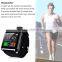 2015 pedometer watch with Bluetooth Smart watch mobile for Samsung S4/Note3/S5 Android Smartphones for U8 Plus watch