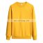 Wholesale custom men's casual round neck long sleeve spring and autumn 100% terry cloth 305g quality pullover sweater