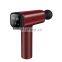 New Design LCD display Portable Cordless Therapy Body Vibration Muscle Relax Fascial mini Massage Gun